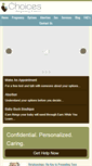 Mobile Screenshot of choicespregnancycenter.com